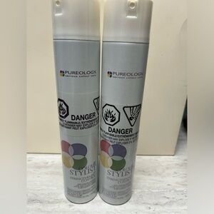 Purology color stylist strengthening control hairspray